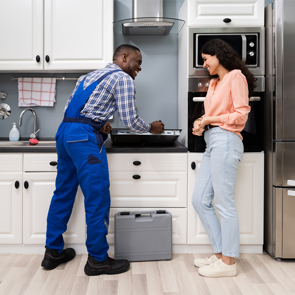 what kind of warranty do you offer on your cooktop repair services in Mayville